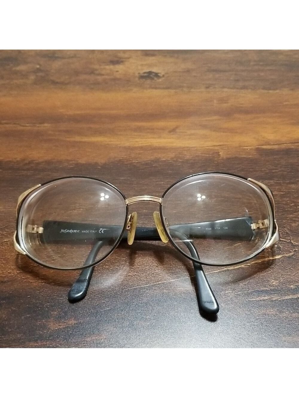 True Vintage Yves Saint Laurent Glasses Made in Italy - Picture 6 of 10